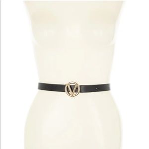 valentino by mario valentino leather belt